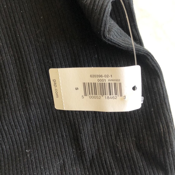 NWT Gap maternity black tank sz small - Picture 3 of 5